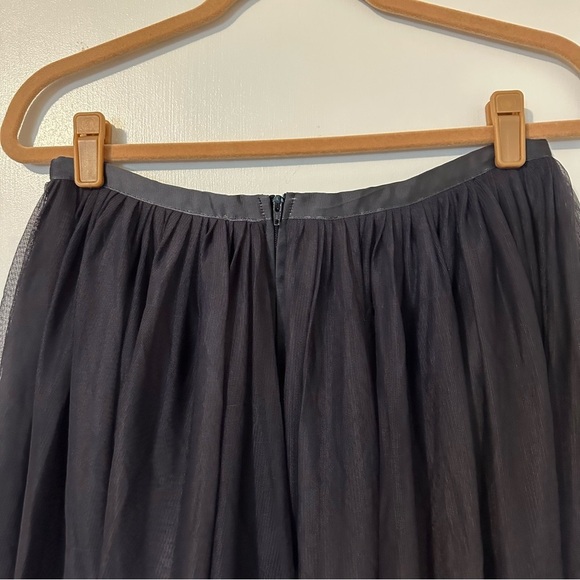 KEEPSAKE The Label Tulle Overlay Maxi Skirt Womens Large Navy - Picture 3 of 7